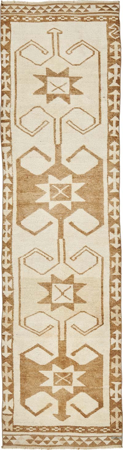Alfombra Vintage de pasillo - 100 cm x 375 cm