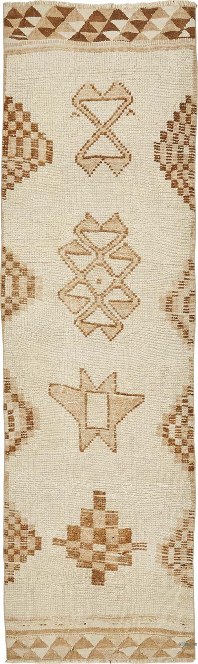 Vintage Tribal Runner Rug - 3' 1" x 10' 6" (37" x 126")