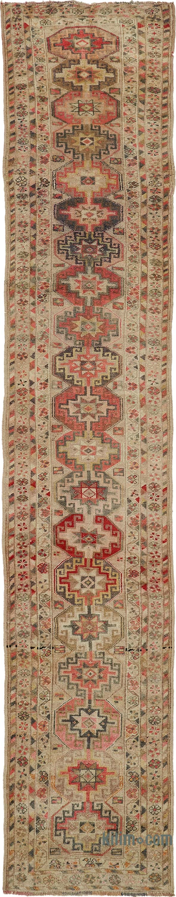 Alfombra Vintage de pasillo - 82 cm x 406 cm - K0085076