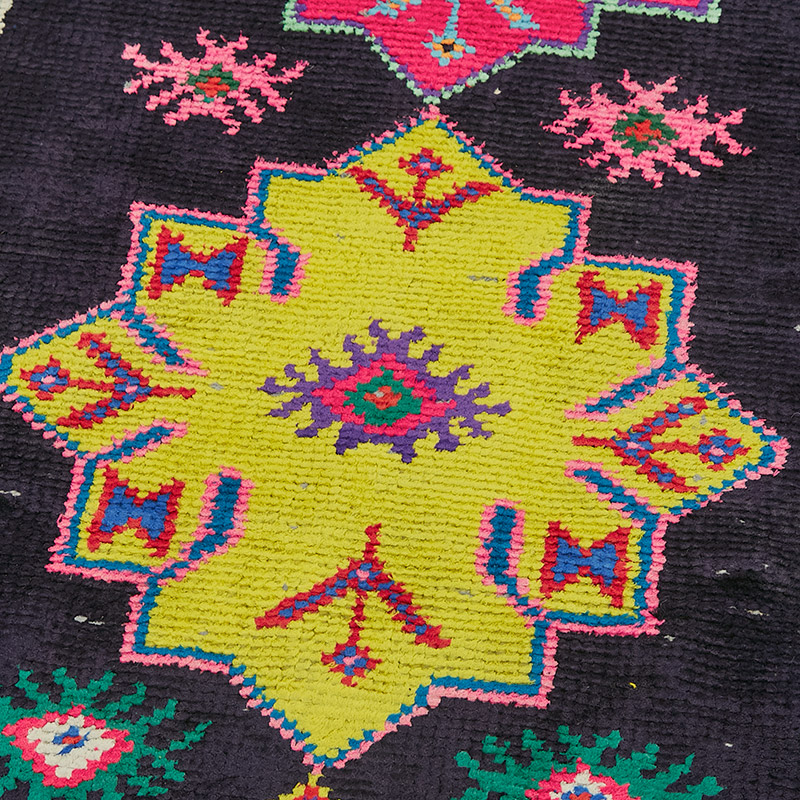 Alfombra Vintage de pasillo - 87 cm x 364 cm - K0085077