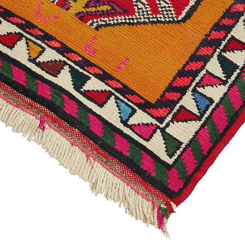 Alfombra Vintage de pasillo - 82 cm x 403 cm - K0085079