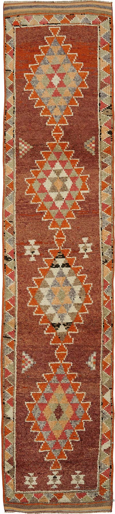 Vintage Anadolu Yolluk - 80 cm x 398 cm