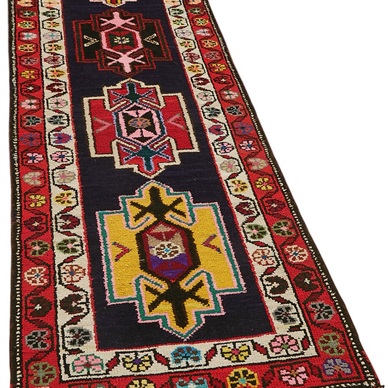 Vintage Anadolu Yolluk - 80 cm x 250 cm - K0085081