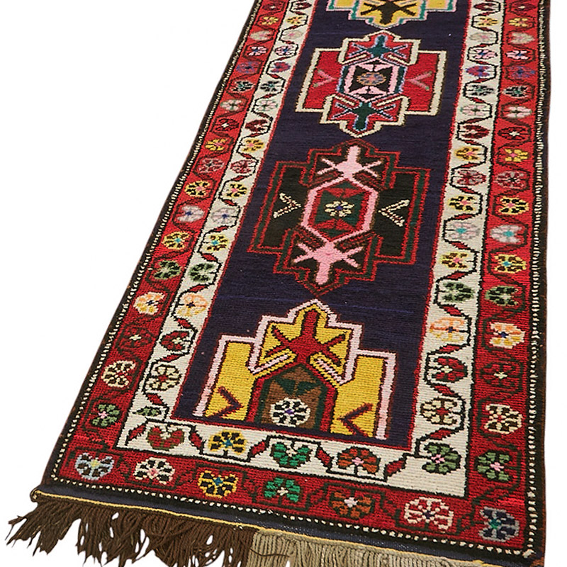 Vintage Anadolu Yolluk - 80 cm x 250 cm - K0085081