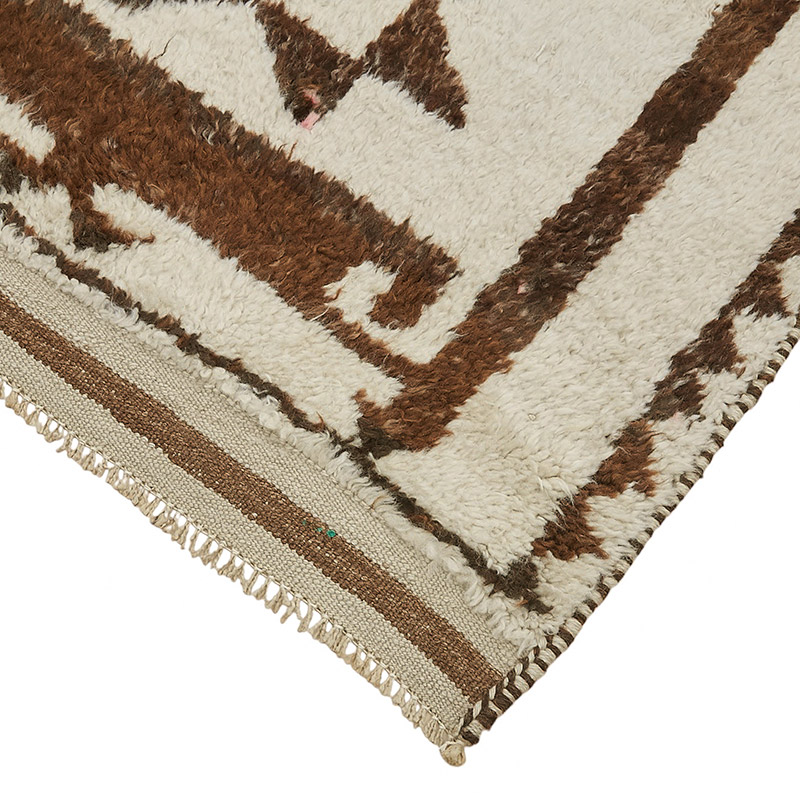 Alfombra Vintage de pasillo - 110 cm x 383 cm - K0085083