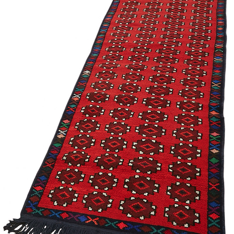 Alfombra Vintage de pasillo - 94 cm x 446 cm - K0085084