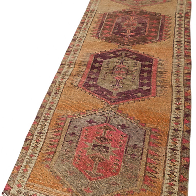Vintage Anadolu Yolluk - 83 cm x 378 cm - K0085085