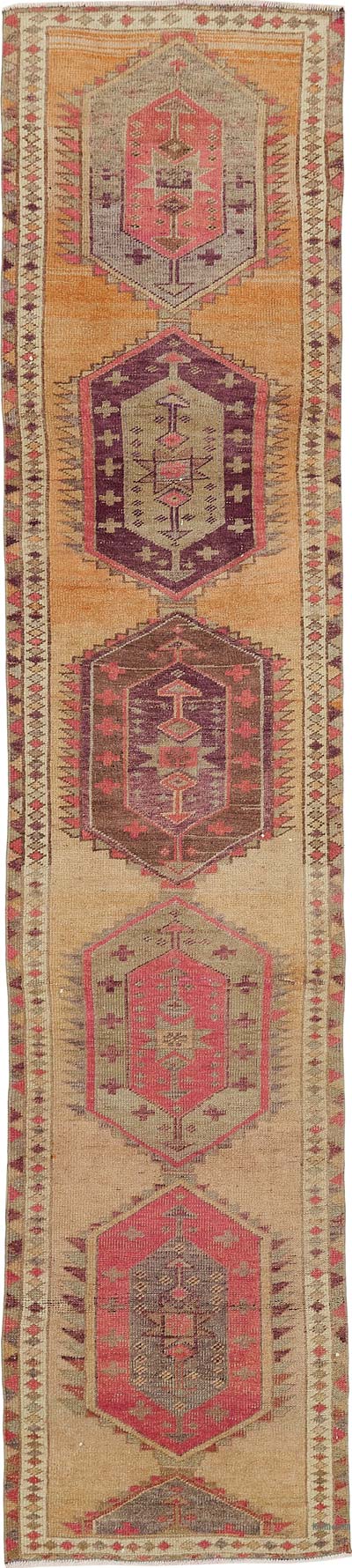 Alfombra Vintage de pasillo - 83 cm x 378 cm