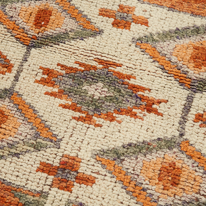 Alfombra Vintage de pasillo - 82 cm x 347 cm - K0085087