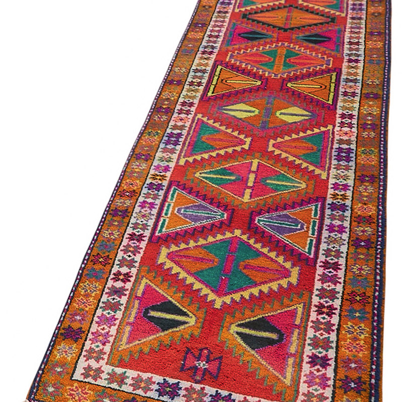 Vintage Anadolu Yolluk - 87 cm x 445 cm - K0085091