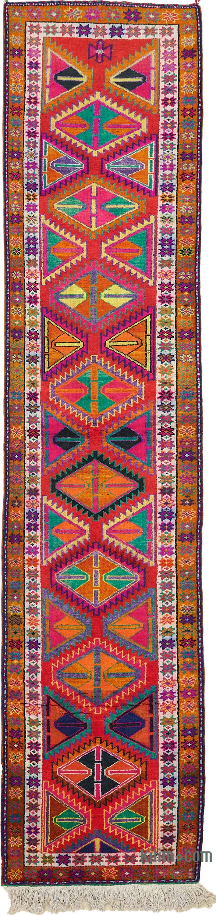 Vintage Anadolu Yolluk - 87 cm x 445 cm - K0085091