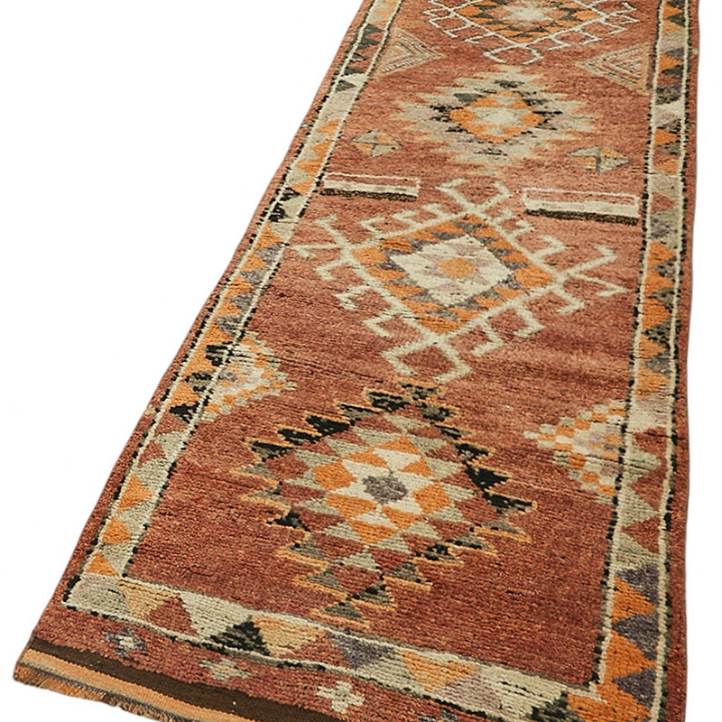 Vintage Anadolu Yolluk - 90 cm x 370 cm - K0085092