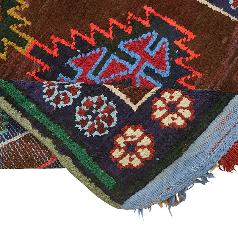 Vintage Tribal Runner Rug - 2' 5" x 12' 8" (29" x 152") - K0085094