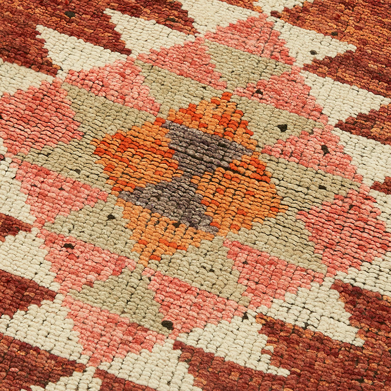 Vintage Tribal Runner Rug - 2' 11" x 12' 4" (35" x 148") - K0085095