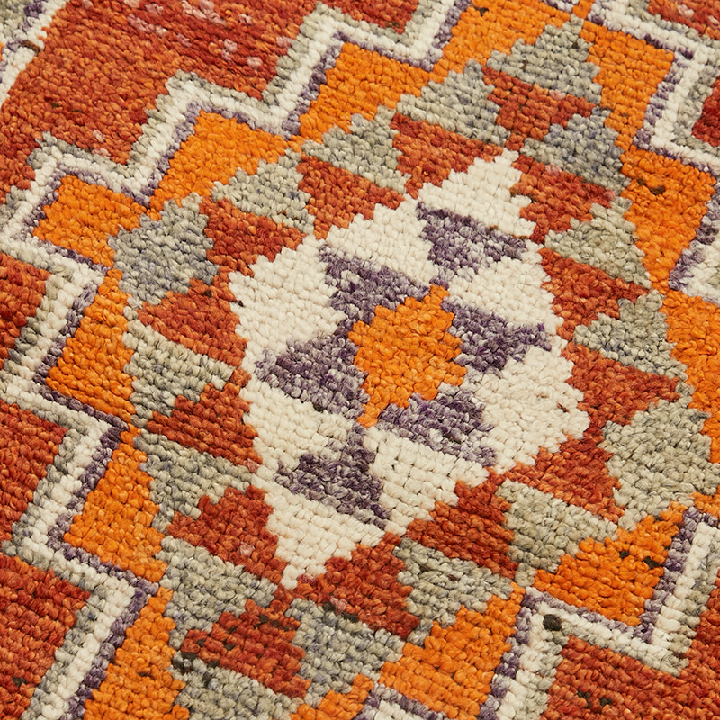 Alfombra Vintage de pasillo - 84 cm x 366 cm - K0085097