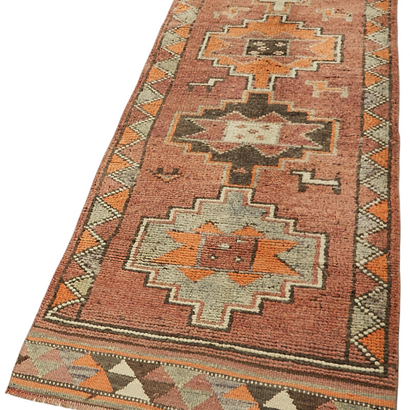 Alfombra Vintage de pasillo - 88 cm x 323 cm - K0085099