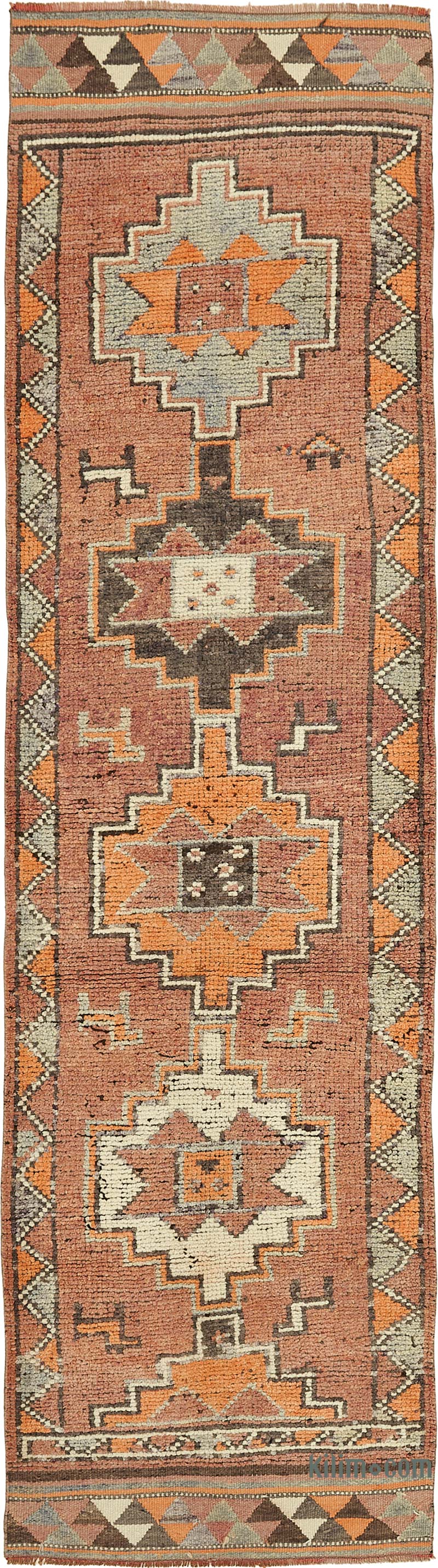 Alfombra Vintage de pasillo - 88 cm x 323 cm - K0085099
