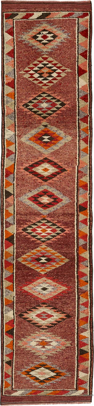 Vintage Anadolu Yolluk - 80 cm x 386 cm