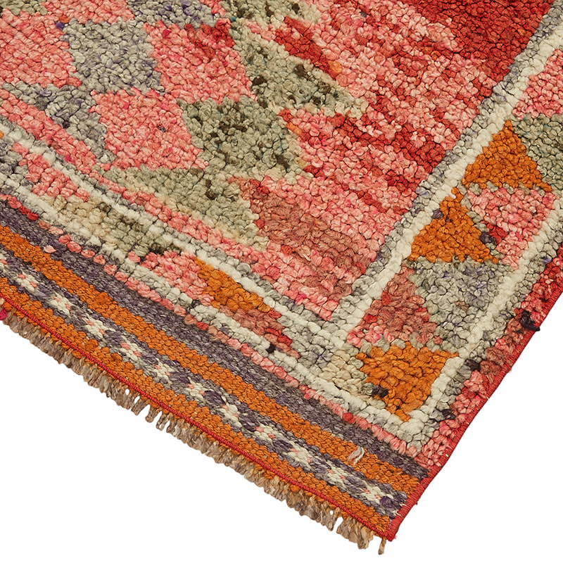 Vintage Tribal Runner Rug - 2' 10" x 11' 9" (34" x 141") - K0085106