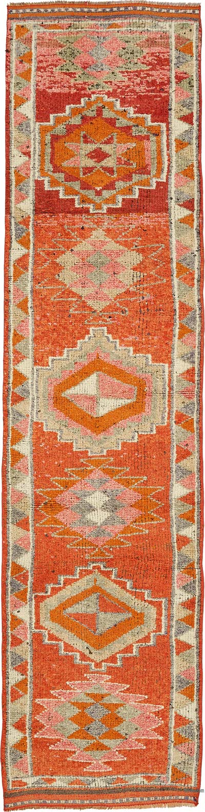 Alfombra Vintage de pasillo - 86 cm x 357 cm