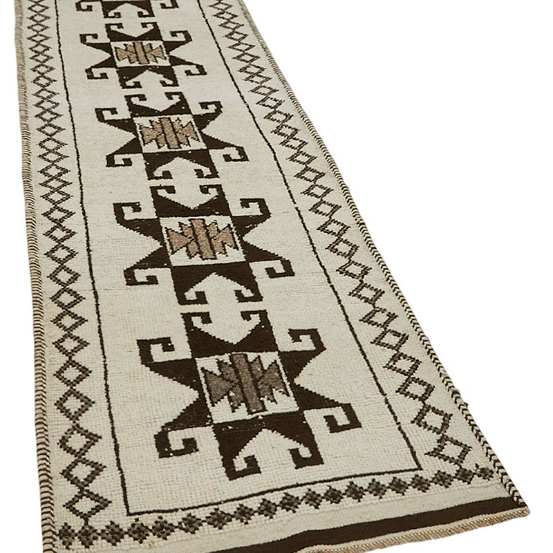 Alfombra Vintage de pasillo - 86 cm x 332 cm - K0085108