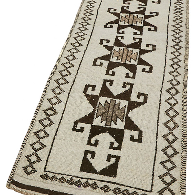 Alfombra Vintage de pasillo - 86 cm x 332 cm - K0085108