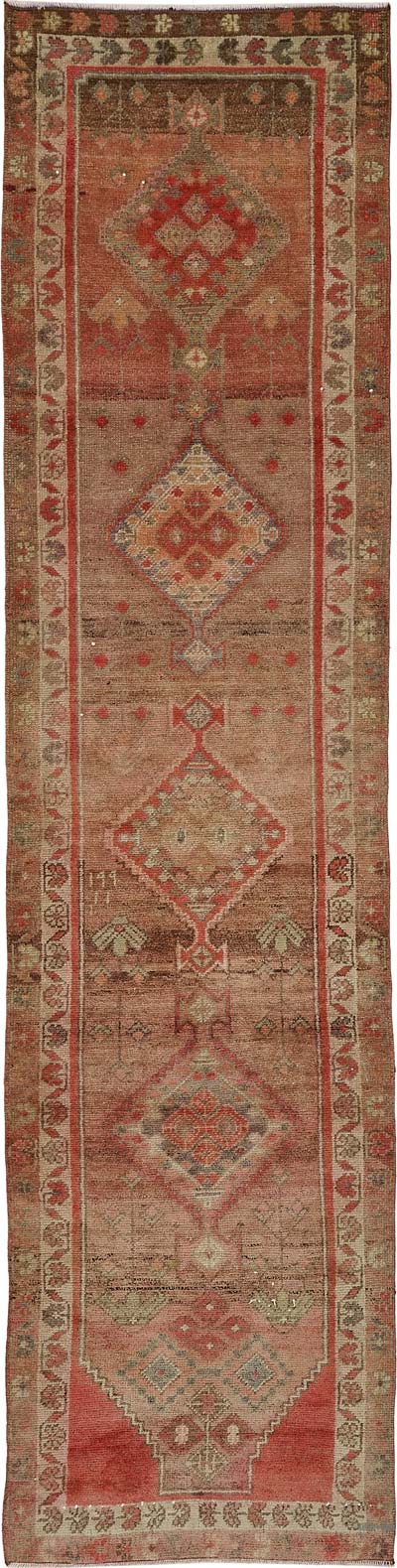 Vintage Anadolu Yolluk - 83 cm x 354 cm