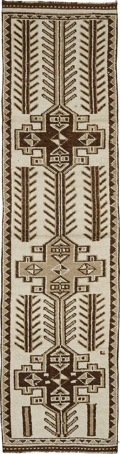 Vintage Anadolu Yolluk - 88 cm x 342 cm