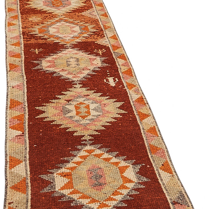Alfombra Vintage de pasillo - 78 cm x 350 cm - K0085118