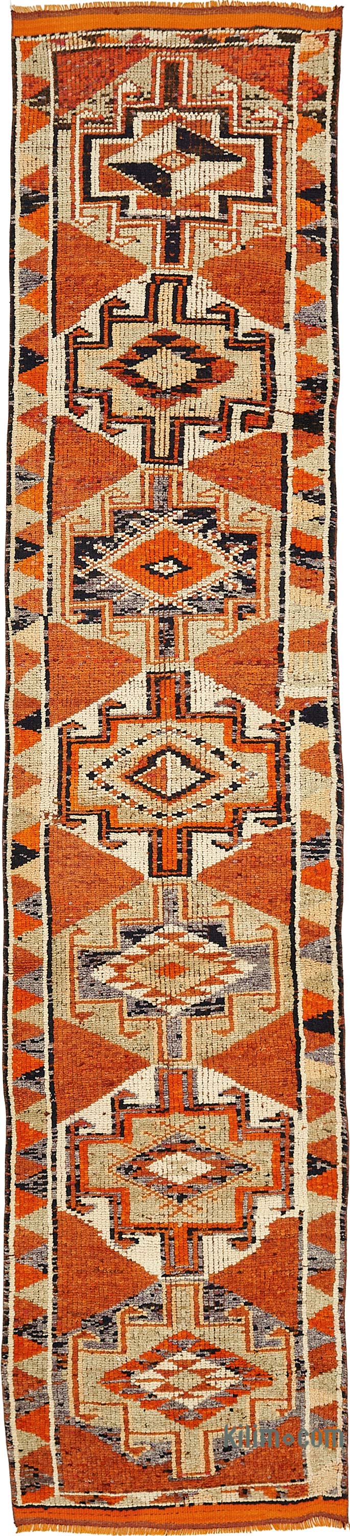 Alfombra Vintage de pasillo - 81 cm x 380 cm - K0085120