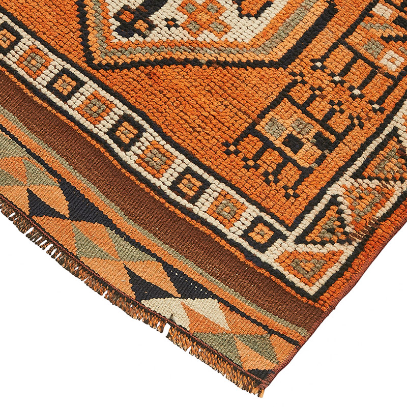 Vintage Tribal Runner Rug - 2' 11" x 13' 7" (35" x 163") - K0085124