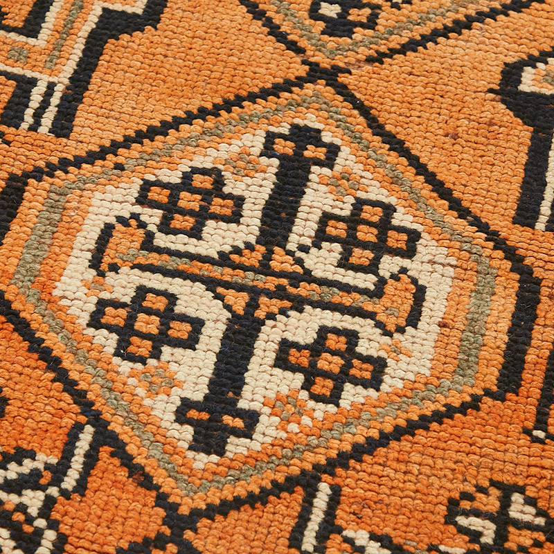 Vintage Tribal Runner Rug - 2' 11" x 13' 7" (35" x 163") - K0085124