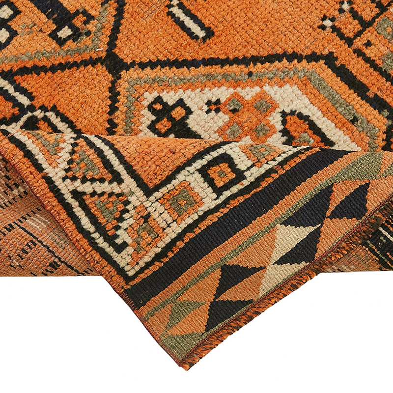 Vintage Tribal Runner Rug - 2' 11" x 13' 7" (35" x 163") - K0085124