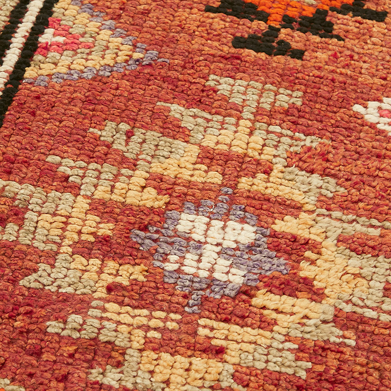 Alfombra Vintage de pasillo - 82 cm x 335 cm - K0085129