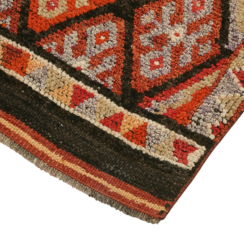 Vintage Tribal Runner Rug - 2' 10" x 13' 3" (34" x 159") - K0085132