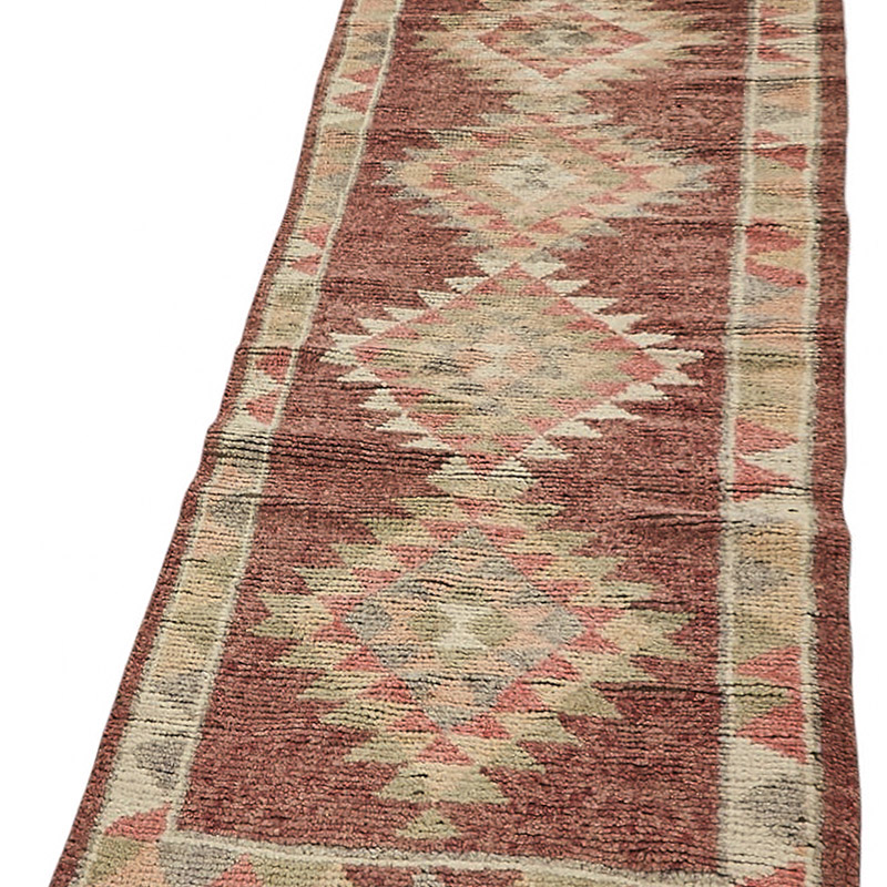 Alfombra Vintage de pasillo - 85 cm x 352 cm - K0085134
