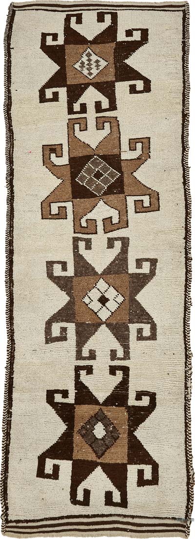 Vintage Anadolu Yolluk - 108 cm x 328 cm