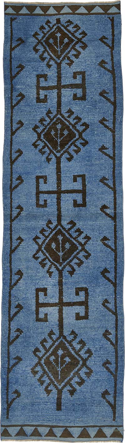 Alfombra Vintage de pasillo - 95 cm x 348 cm