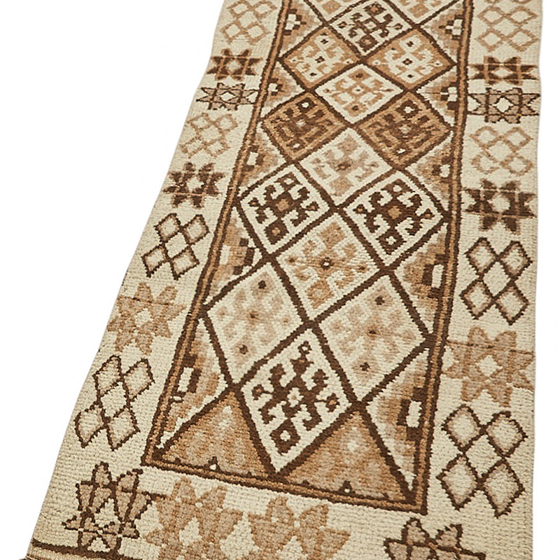 Vintage Tribal Runner Rug - 2' 9" x 11' 1" (33" x 133") - K0085138