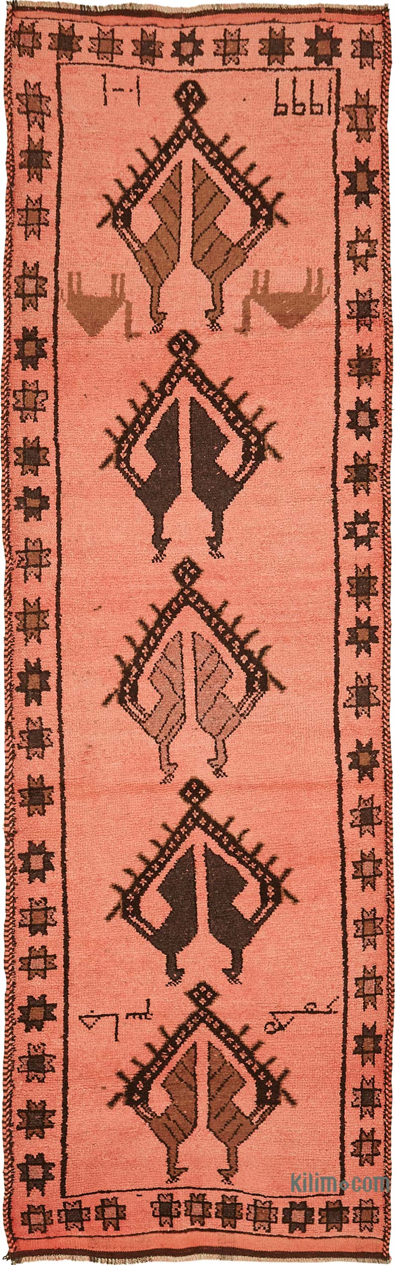 Vintage Anadolu Yolluk - 104 cm x 356 cm - K0085141