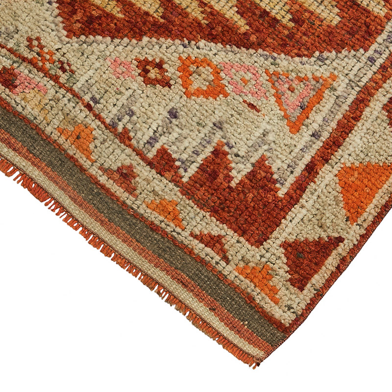Alfombra Vintage de pasillo - 93 cm x 382 cm - K0085142