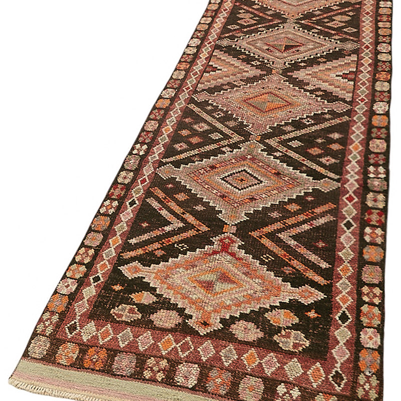 Alfombra Vintage de pasillo - 94 cm x 414 cm - K0085147