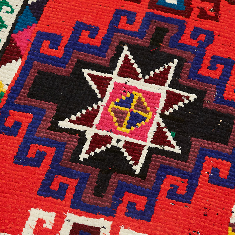 Vintage Tribal Runner Rug - 2' 11" x 11' 10" (35" x 142") - K0085150
