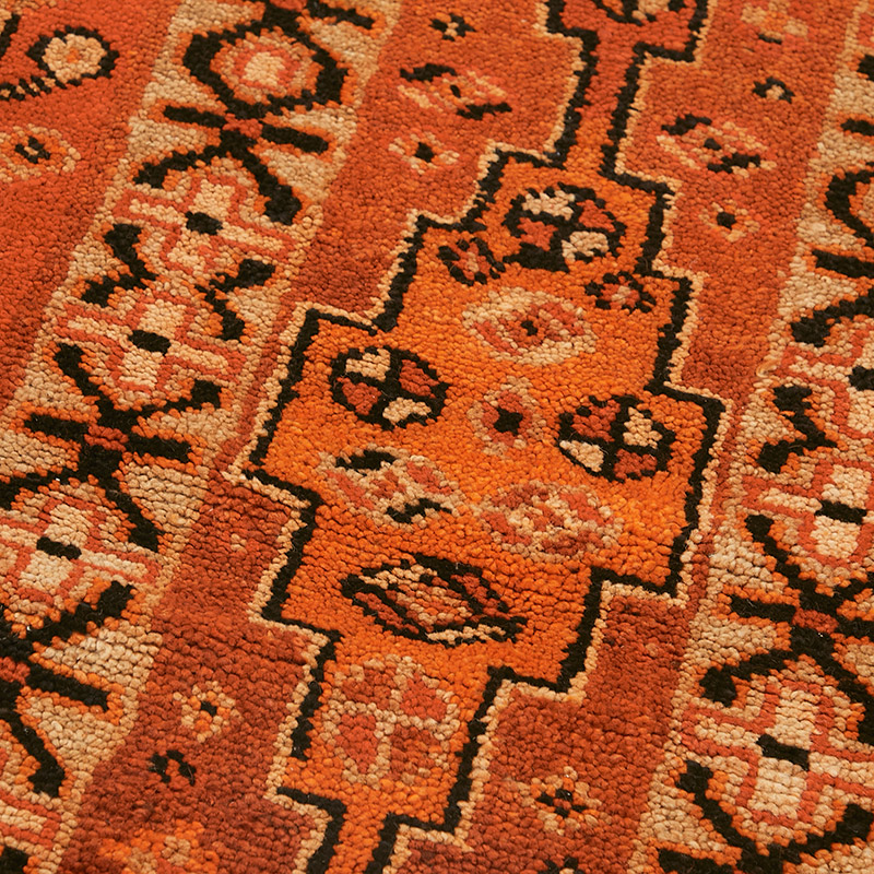 Vintage Tribal Runner Rug - 3' 2" x 7' 7" (38" x 91") - K0085151