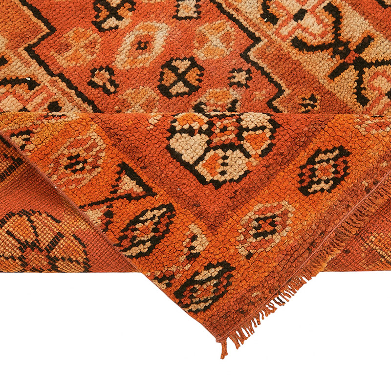 Vintage Tribal Runner Rug - 3' 2" x 7' 7" (38" x 91") - K0085151