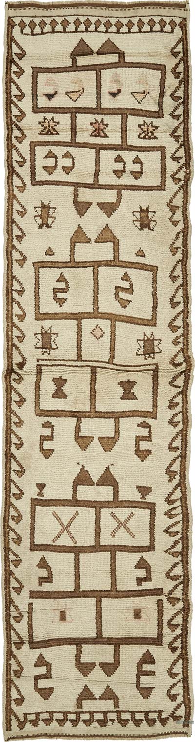 Vintage Anadolu Yolluk - 95 cm x 386 cm