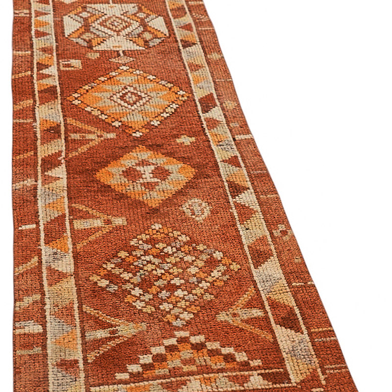 Alfombra Vintage de pasillo - 78 cm x 336 cm - K0085154
