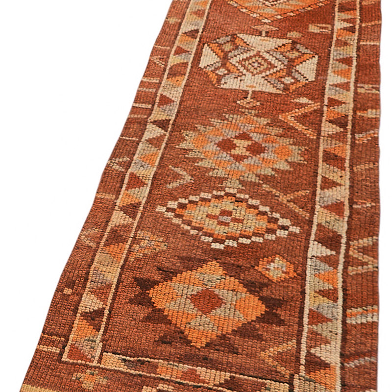 Alfombra Vintage de pasillo - 78 cm x 336 cm - K0085154
