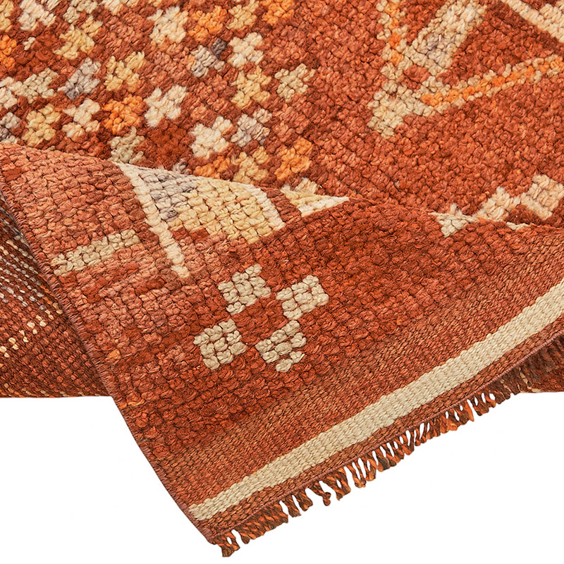 Alfombra Vintage de pasillo - 78 cm x 336 cm - K0085154