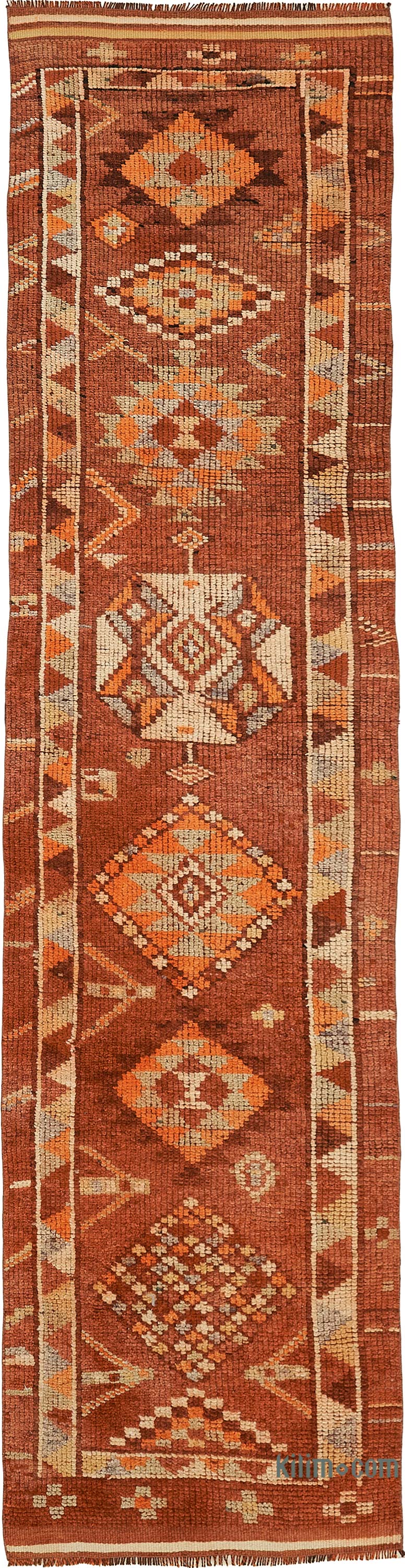 Alfombra Vintage de pasillo - 78 cm x 336 cm - K0085154
